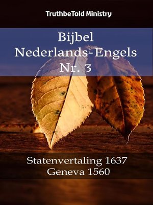 cover image of Bijbel Nederlands-Engels Nr. 3